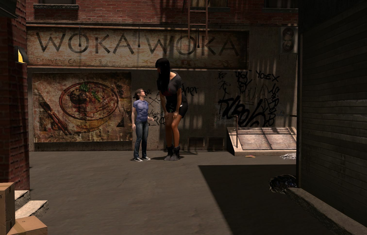 サンプル画像4:肉食樹里(FAT) [d_223239]