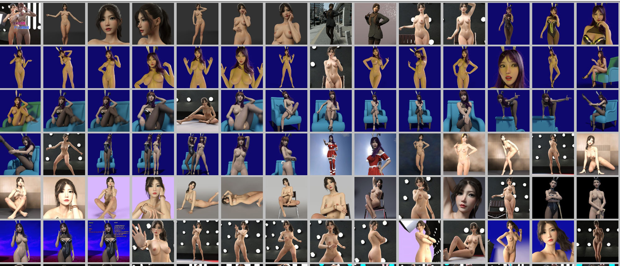 サンプル画像1:全裸画像集 アリス姉妹編(β-かざは) [d_223286]