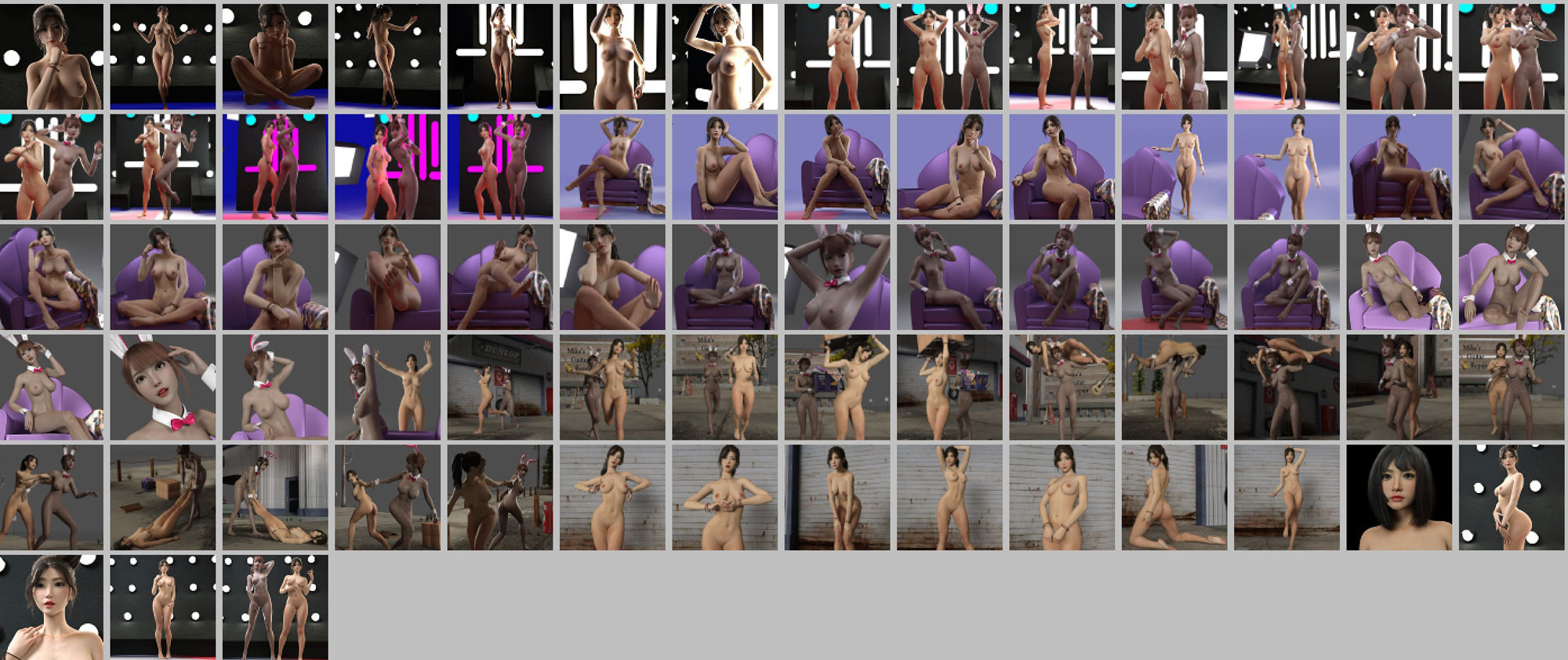 サンプル画像2:全裸画像集 アリス姉妹編(β-かざは) [d_223286]