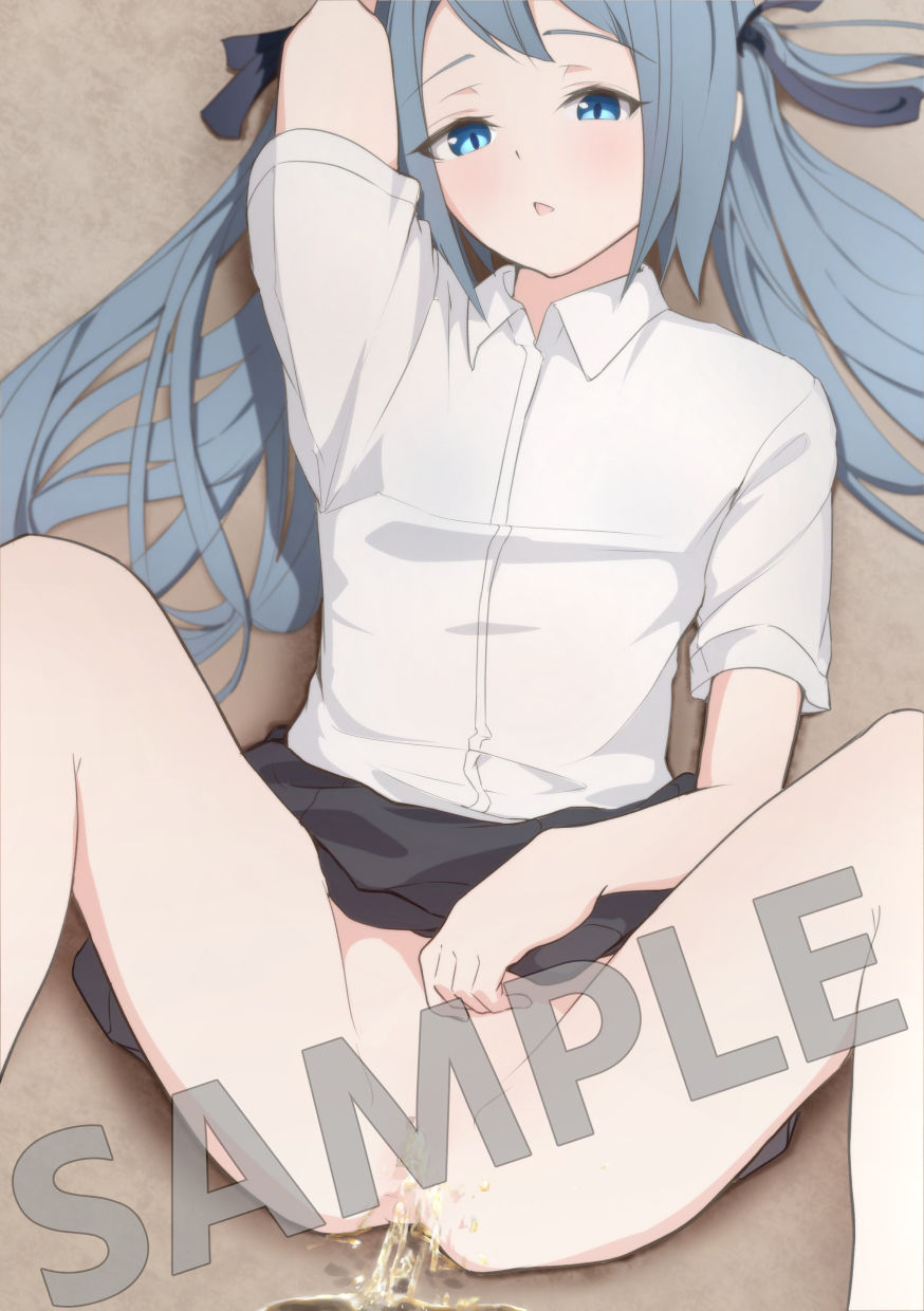 サンプル画像2:タイトルを悩んだ結果、全く思いつかなかった2人のおしっこ集 -Lite-(ミズトヒジリ) [d_223484]