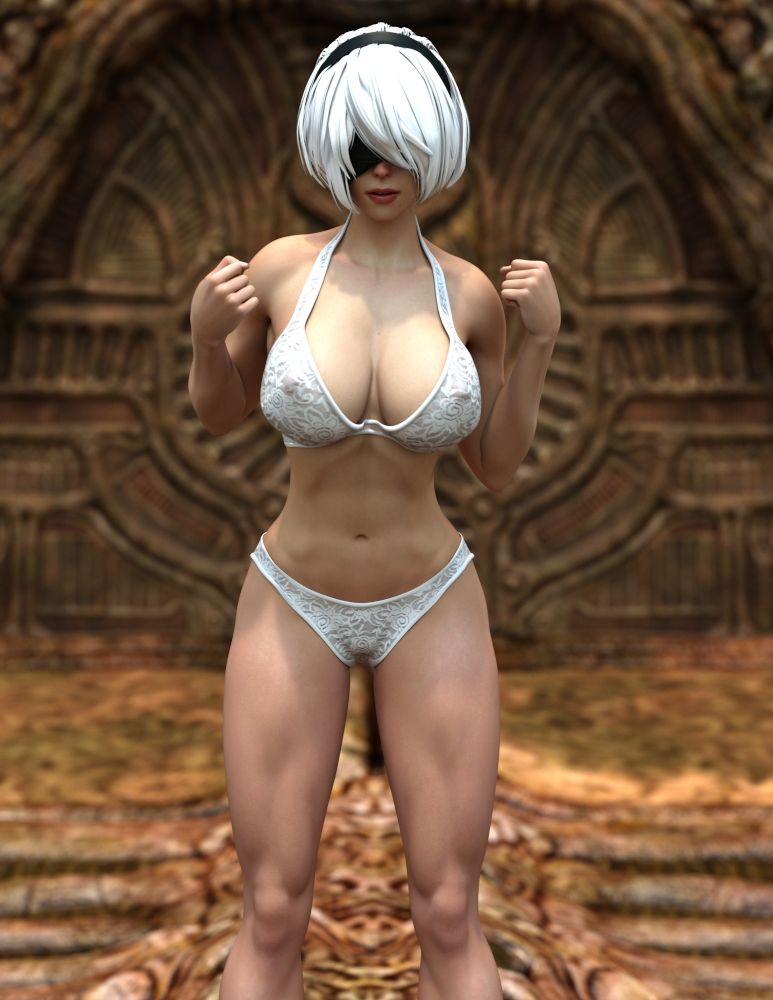 サンプル画像5:nier 2＊ portrait(superheroinexx) [d_223496]