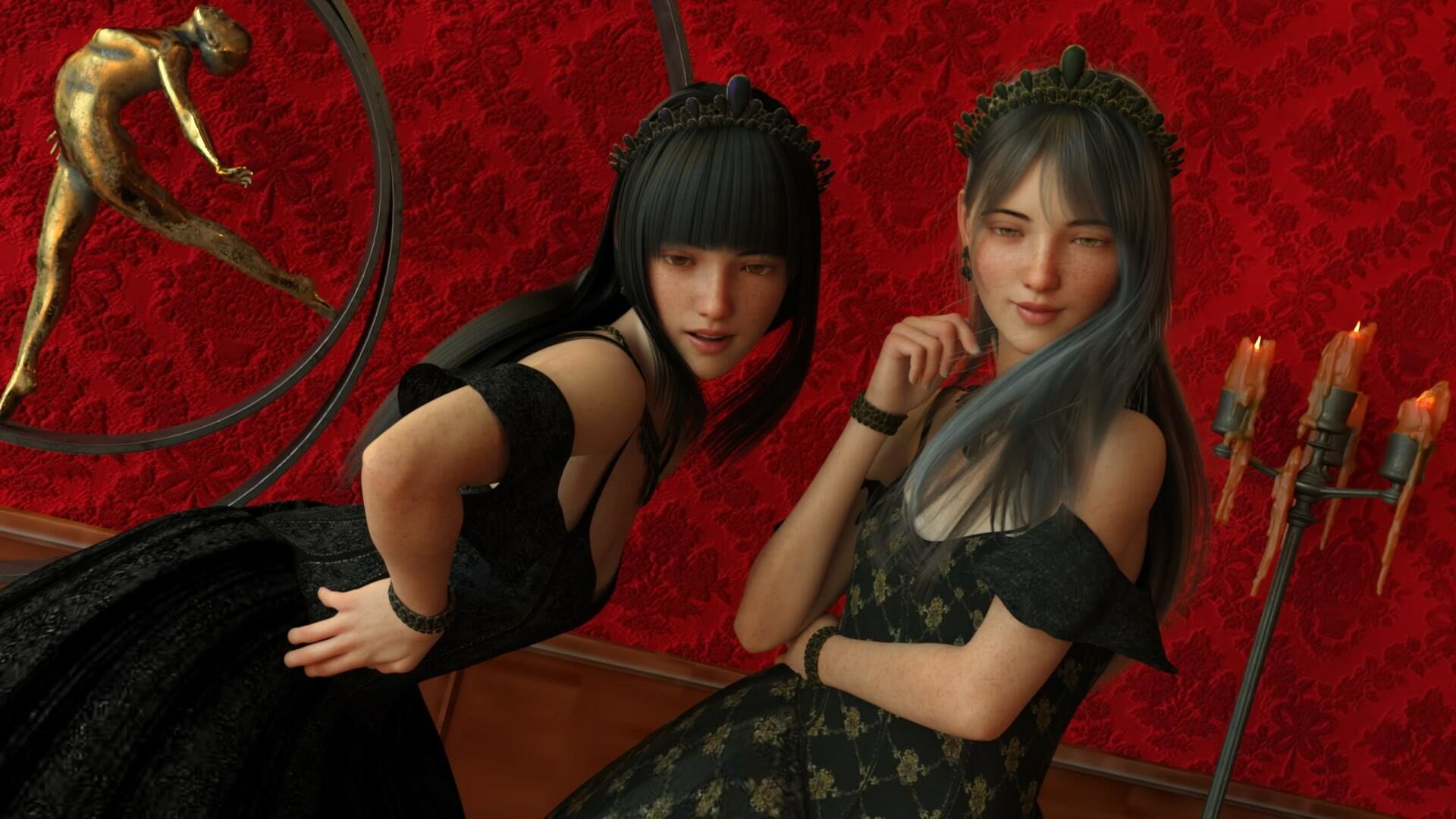 サンプル画像5:赤い部屋のアリスたち(空想淫獄工房) [d_223813]