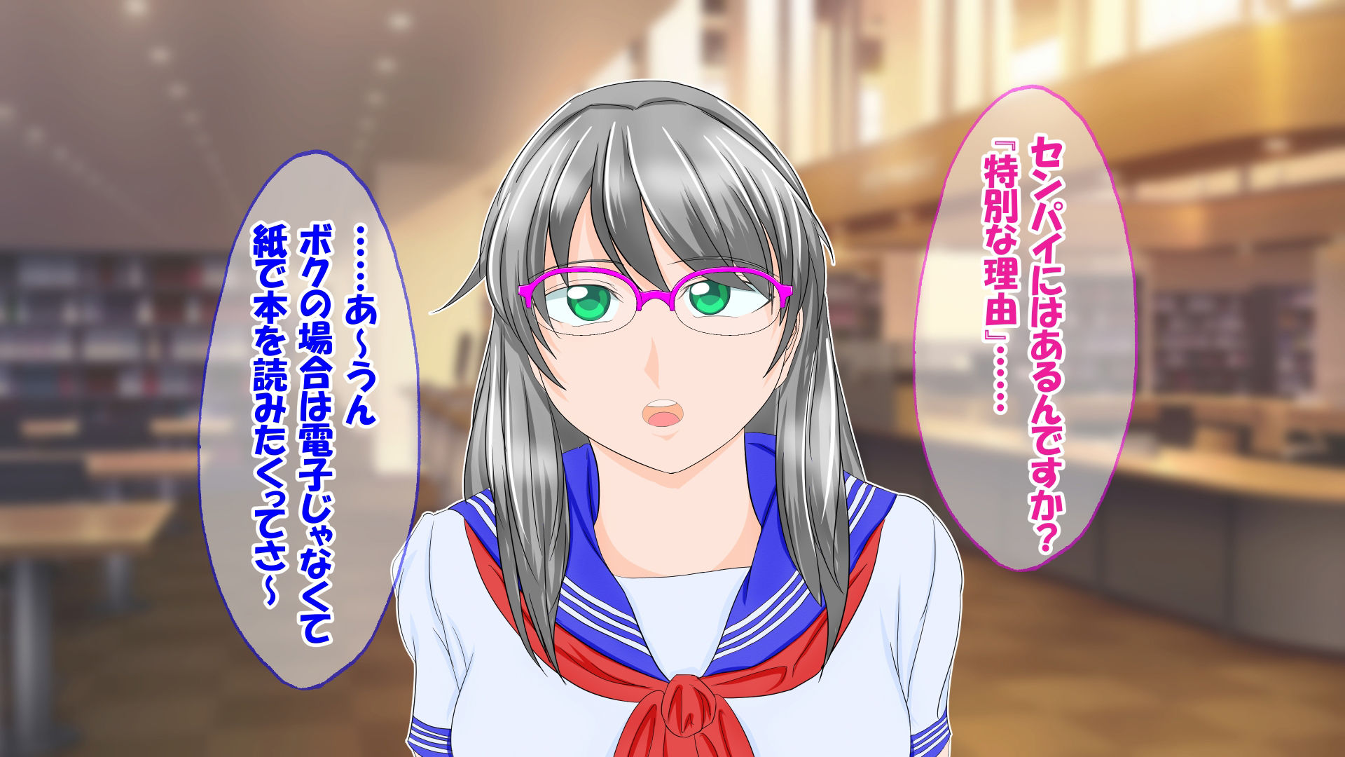 サンプル画像1:後輩の椅子になってしまったボク(オフィシャルM男ディズム) [d_224169]