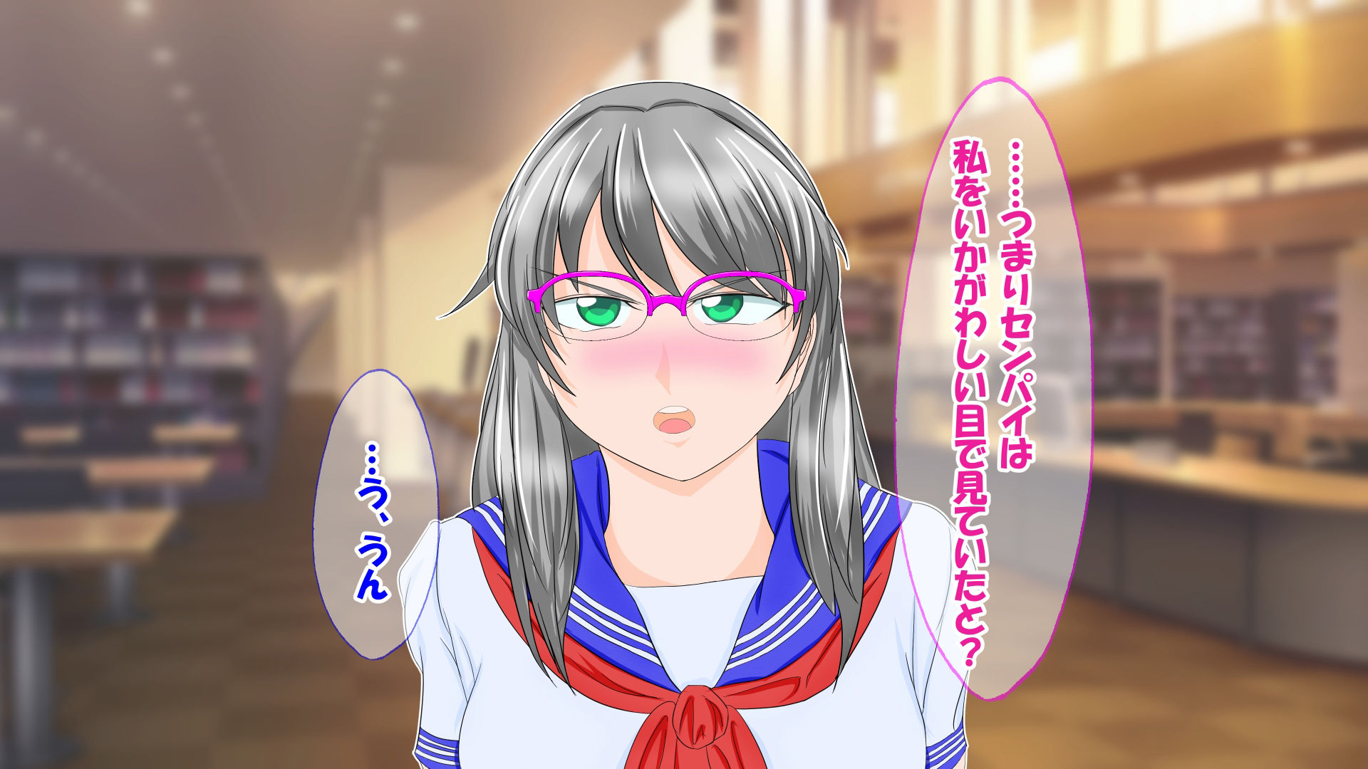 サンプル画像2:後輩の椅子になってしまったボク(オフィシャルM男ディズム) [d_224169]