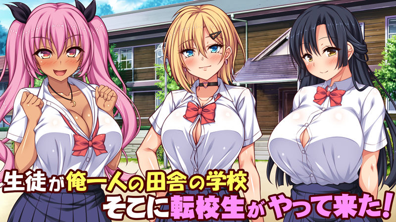 サンプル画像1:転校生は問題ビッチ 〜都会ギャルとド田舎童貞〜(ミミズサウザンド) [d_224300]