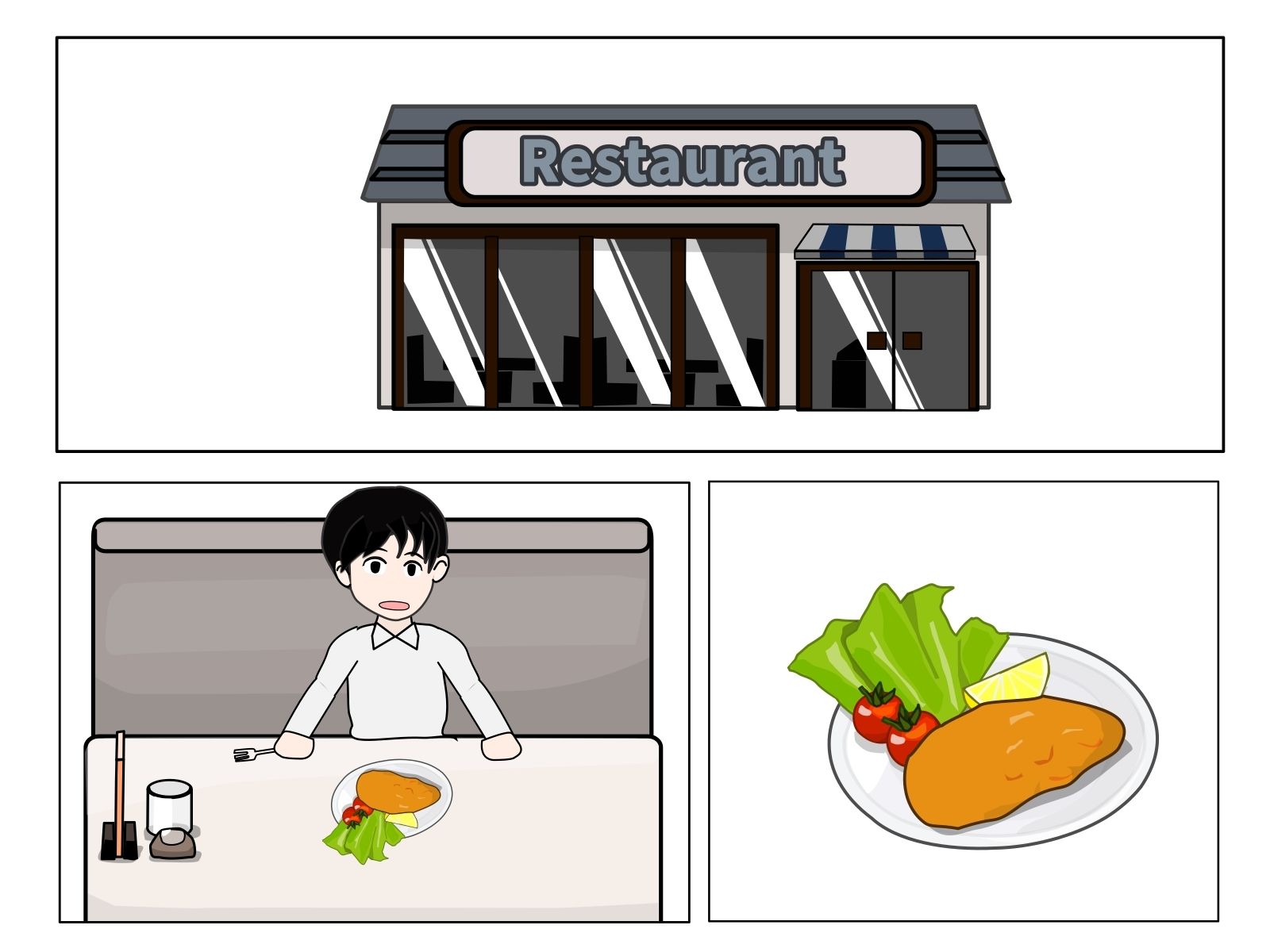 サンプル画像1:グルメなお姉さん(Mslash) [d_224453]