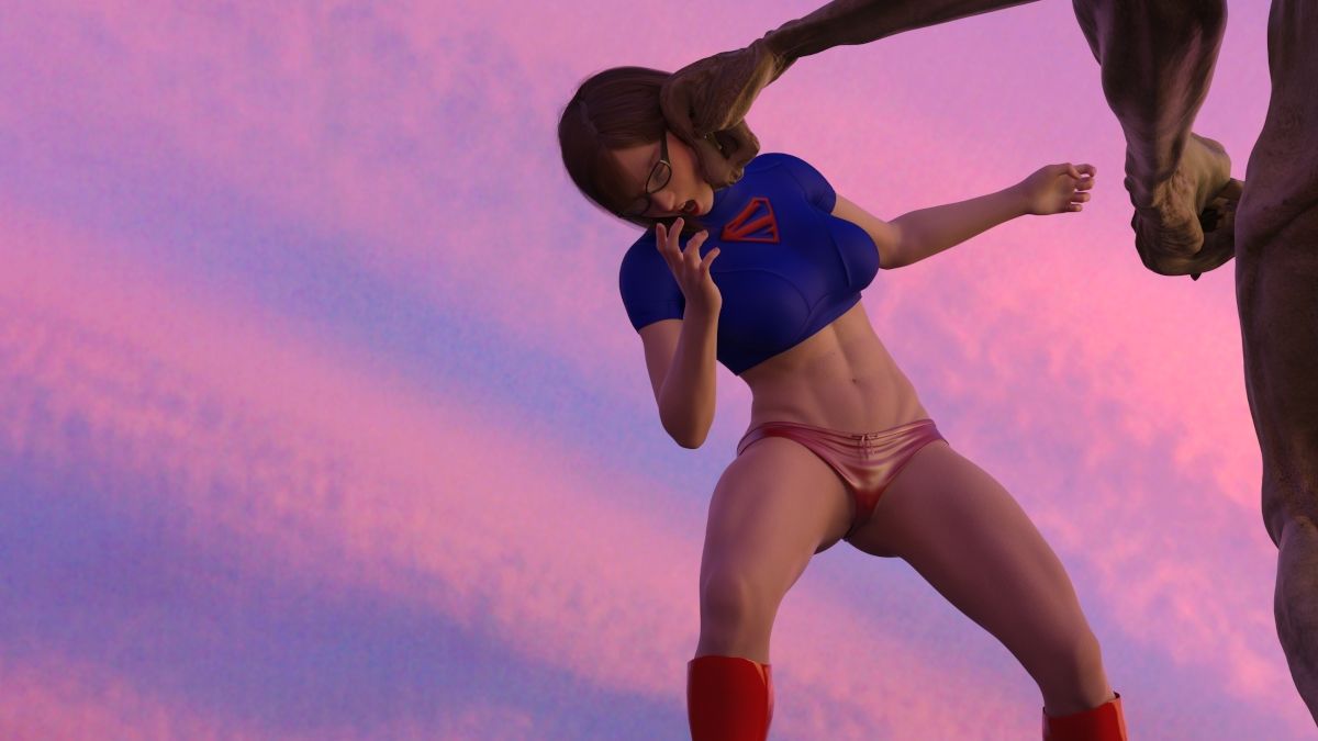 サンプル画像1:スーペリアガール敗北画像集(superheroinexx) [d_224560]