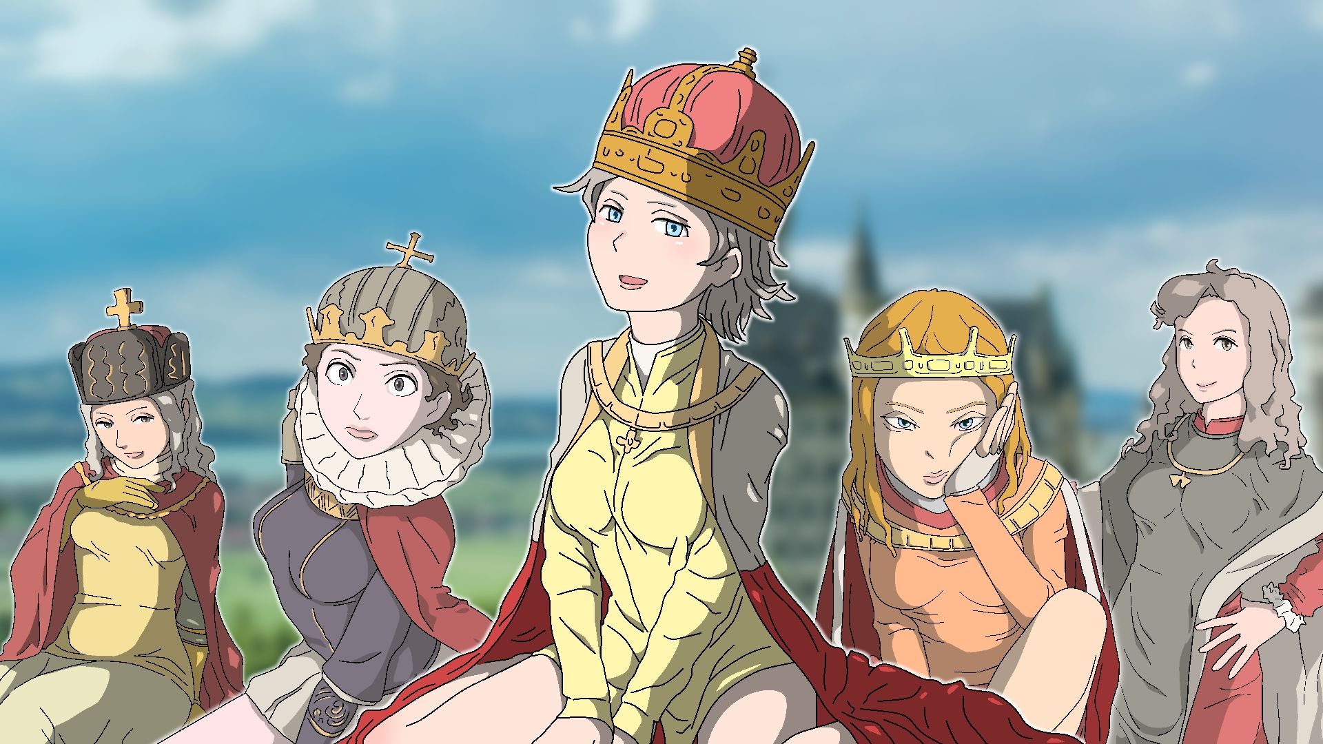 サンプル画像1:神聖ローマ帝国歴代皇帝図鑑(GarryGeerGarrett) [d_225261]