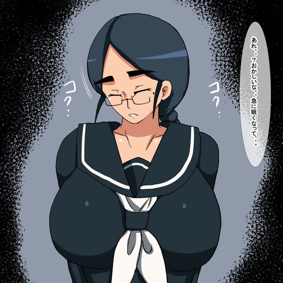 サンプル画像3:ra 眼鏡地味子睡眠姦(s（ムチムチメイン）) [d_225376]