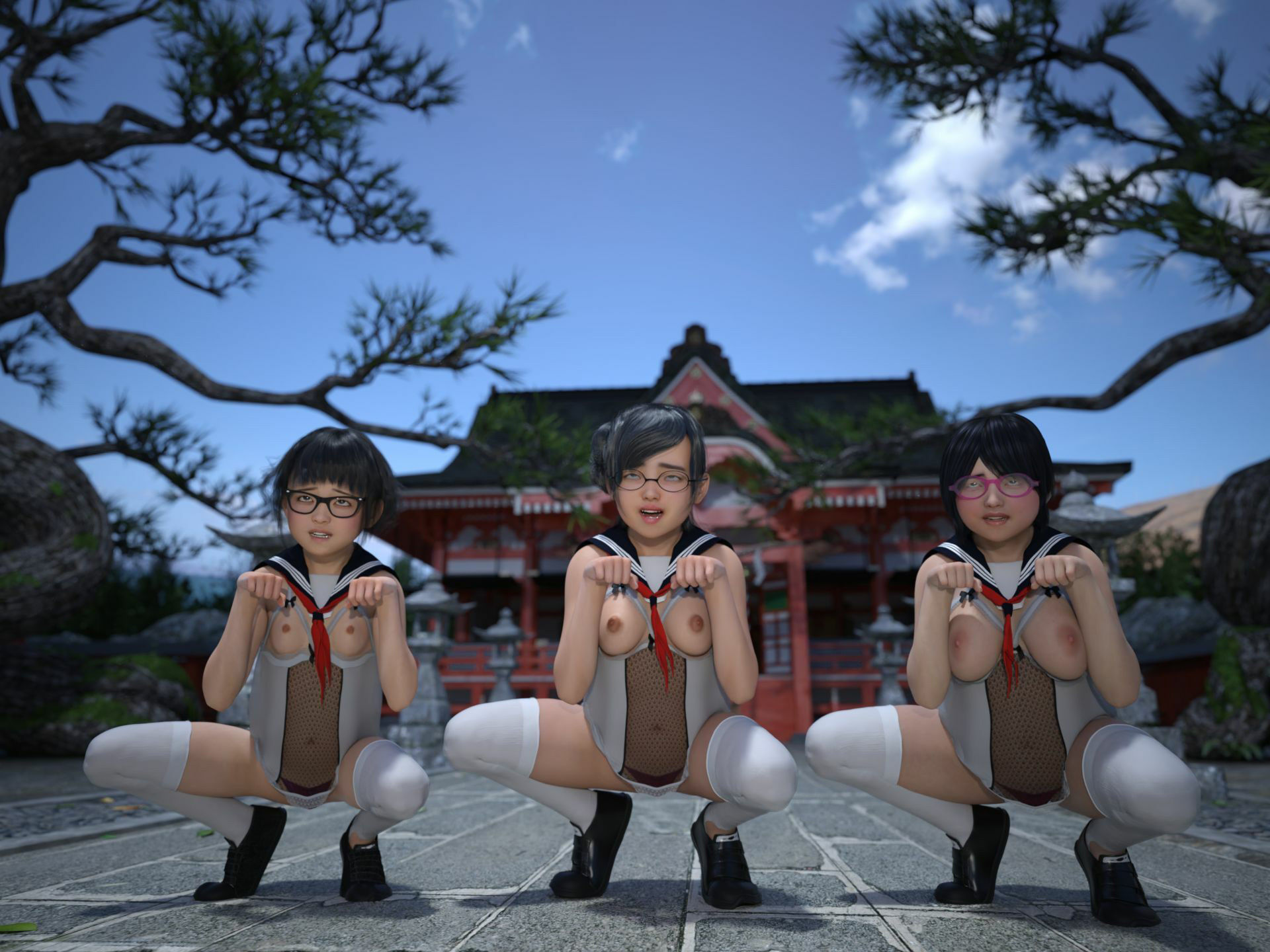 サンプル画像4:妄想直送vol.13 強●催●卑猥学園(妄想具現化機関) [d_226105]