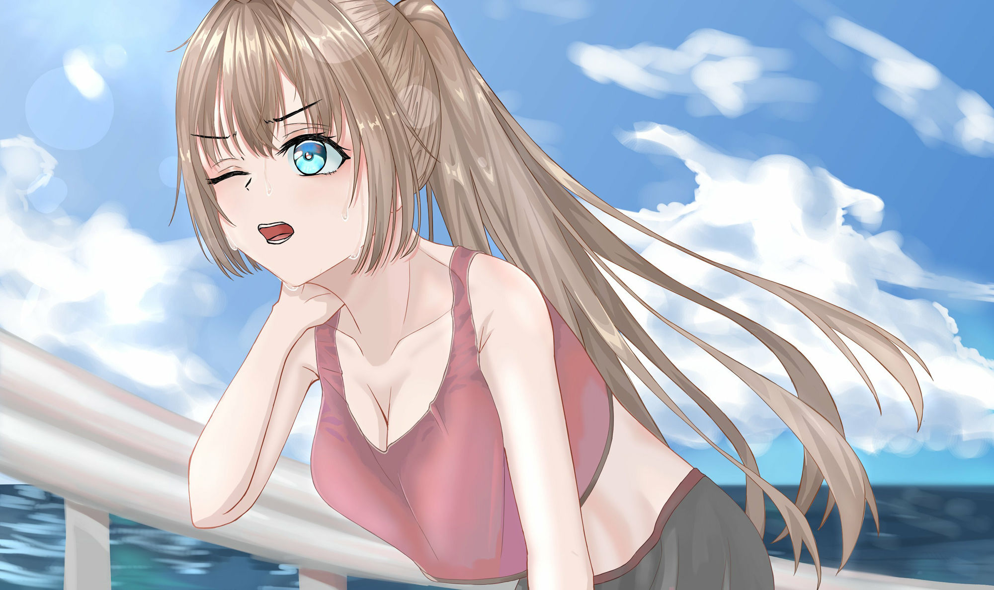 サンプル画像2:下着、露出、微エロ合同CG集、第二弾！(RenIhs) [d_226375]