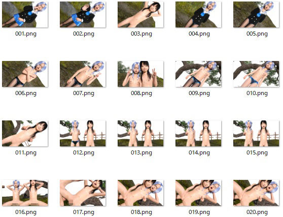 サンプル画像4:はじめての露出〜真面目っ娘ルカ編〜(S級ロリっ娘クラブ) [d_226437]