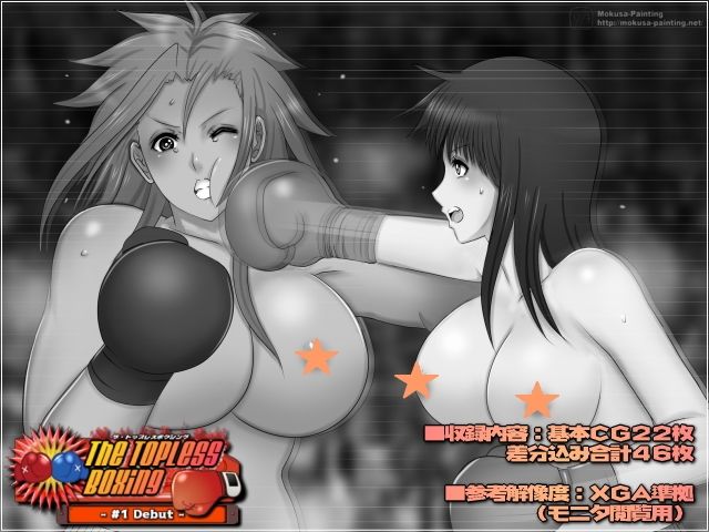 サンプル画像2:The Topless Boxing -＃1 Debut-(Mokusa) [d_227165]
