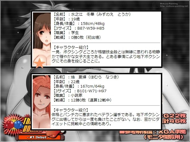 サンプル画像3:The Topless Boxing -＃1 Debut-(Mokusa) [d_227165]