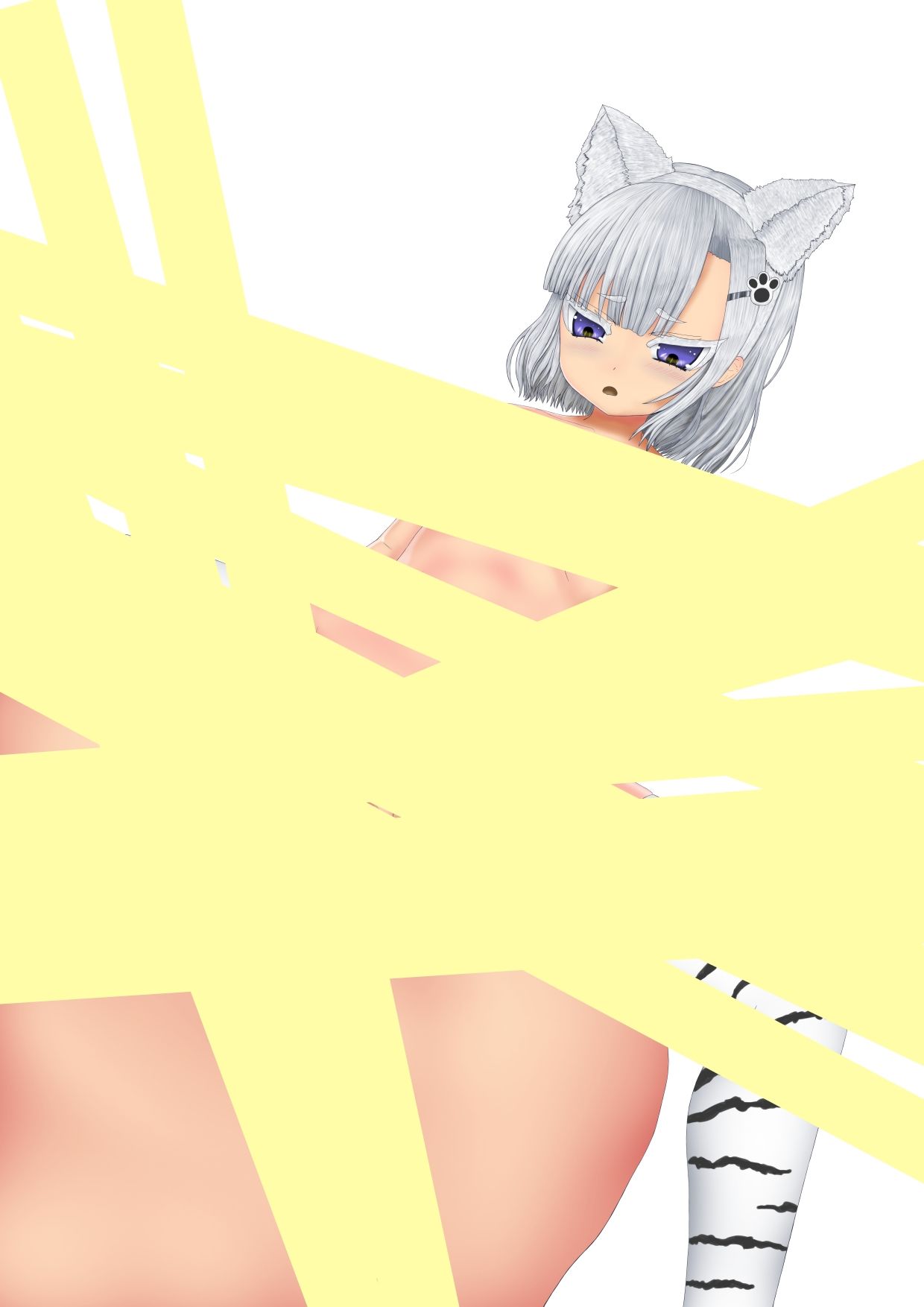 サンプル画像4:白虎スタイルマイクロビキニの〇リ〇ッチとハードセッ〇ス（FANZA限定版）(b.b.l.a) [d_227340]