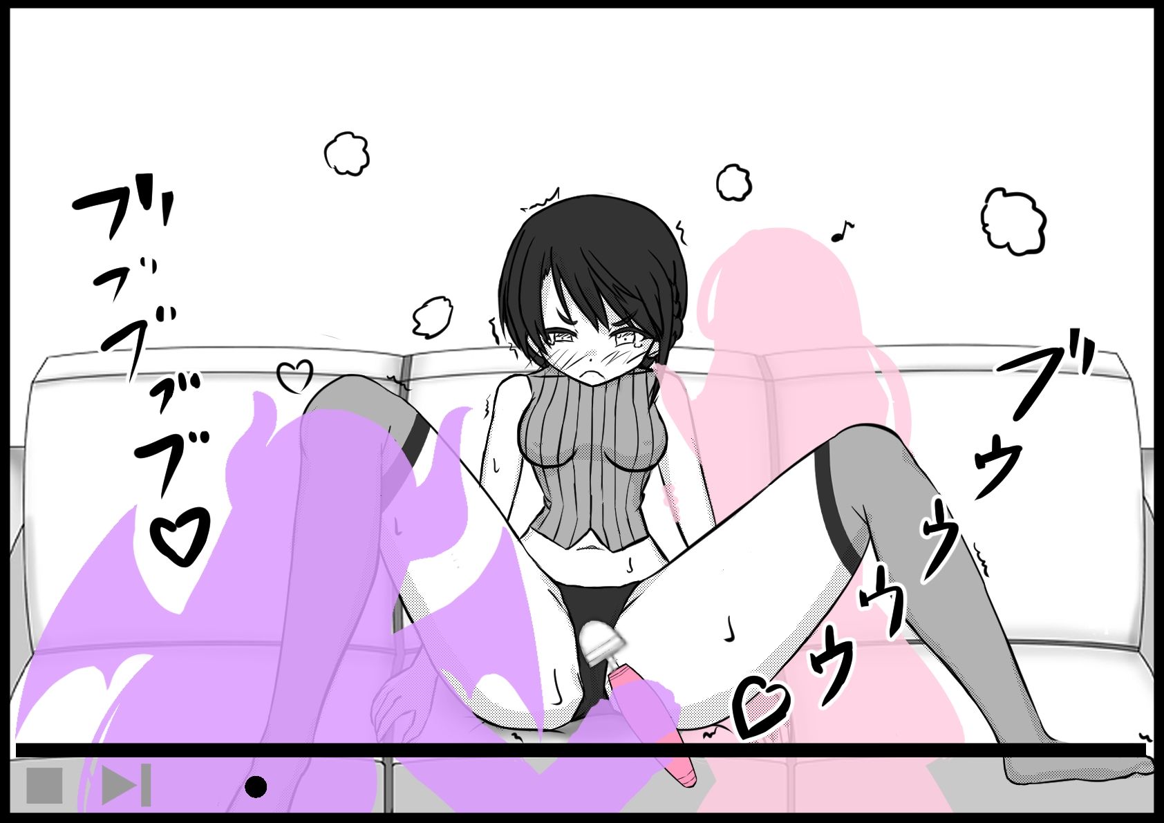 サンプル画像4:右隣の人がエッチな配信する！(09（まるきゅう）) [d_227426]