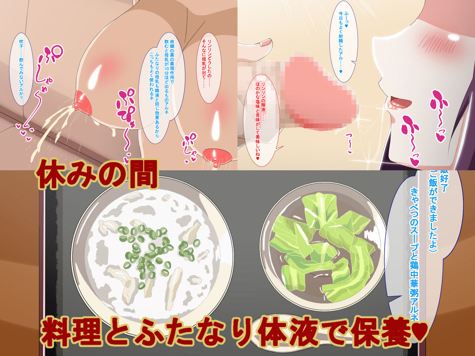 サンプル画像3:ふたなり中華娘と保養性行前編(さばエトセトラ) [d_227468]