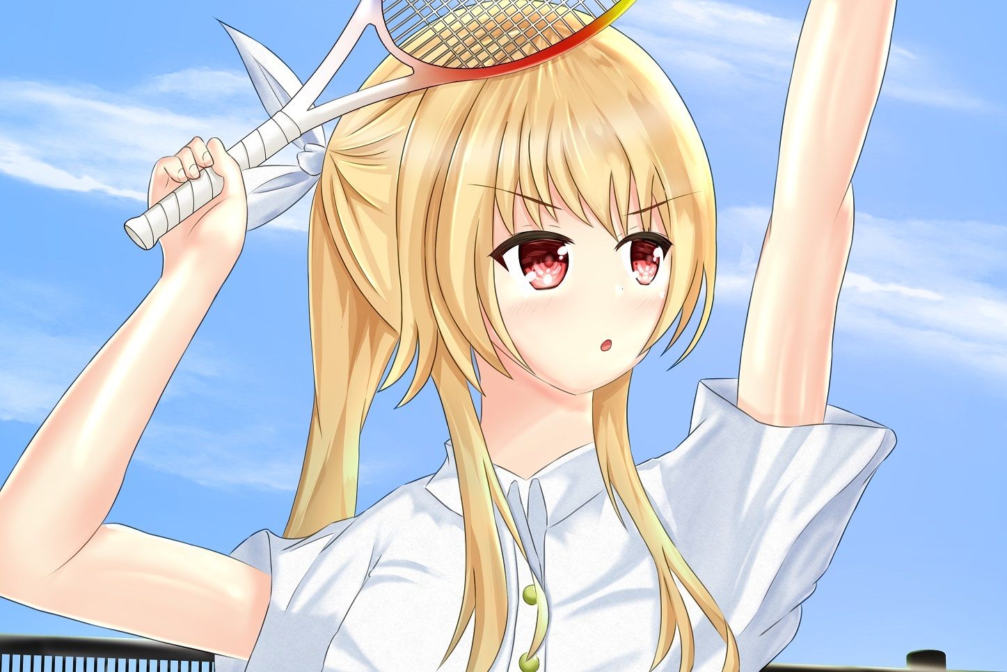 サンプル画像2:テニサーの姫(萌美少女農園) [d_227479]