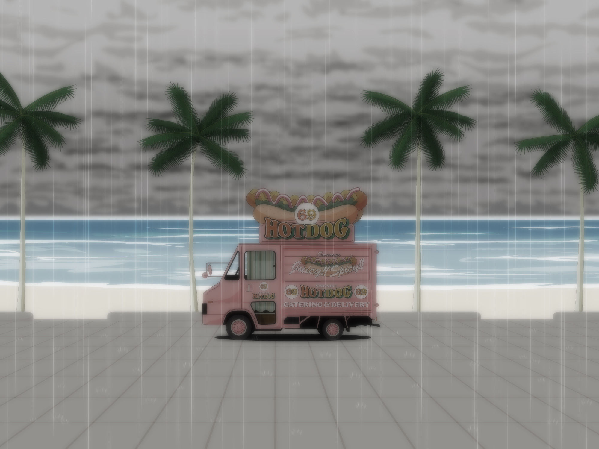 サンプル画像2:★ご試食2★キッチンカー悪戯口淫パイズリ顔射編(新川みこ) [d_227550]