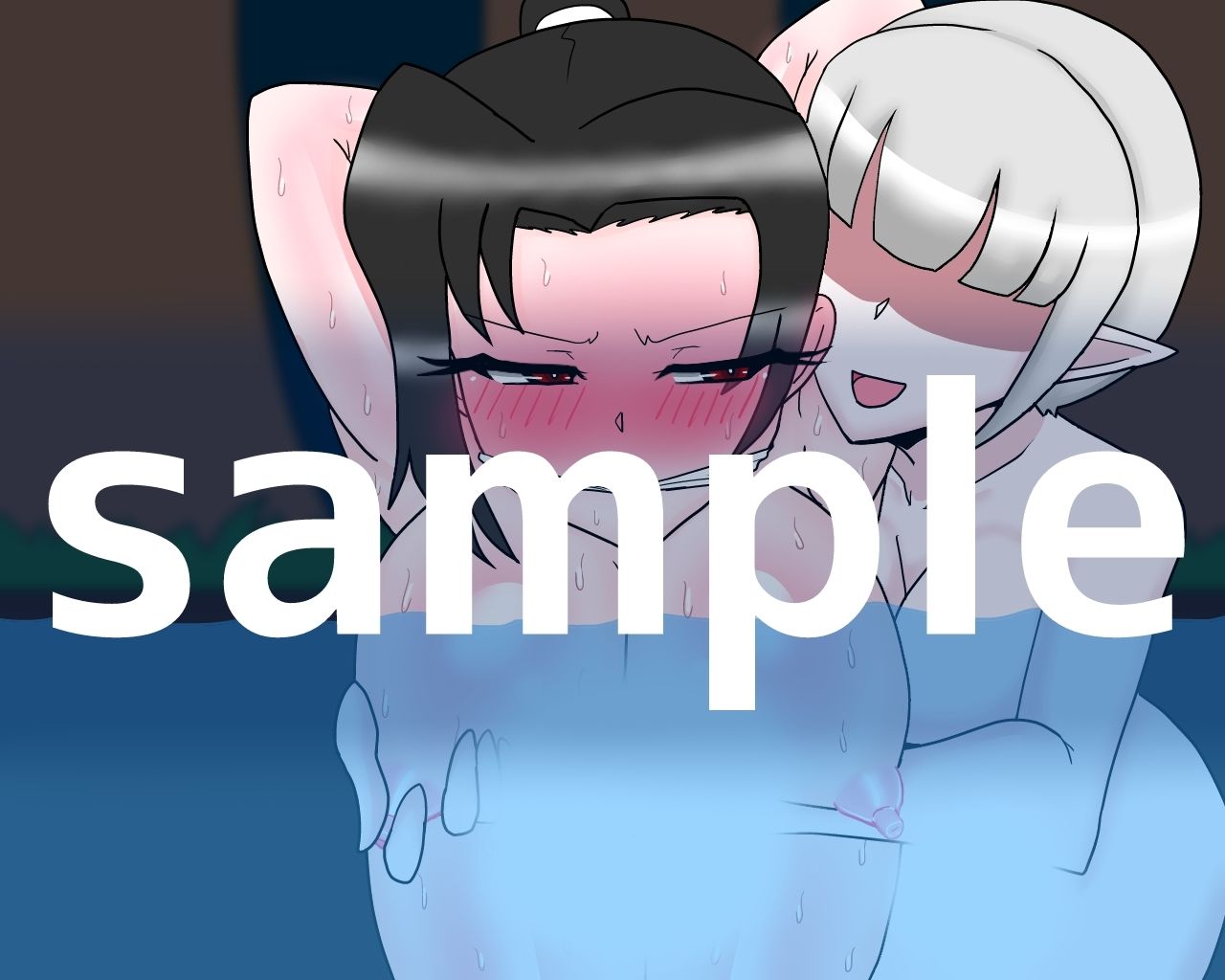 サンプル画像1:退魔師カスミ(dimension empire) [d_227627]