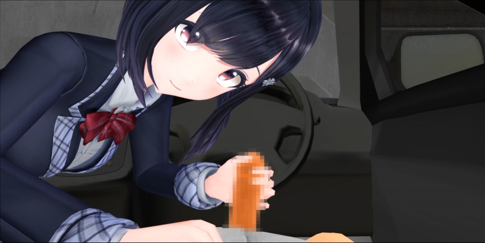 サンプル画像5:新作AV！初カーセックス車内フェラ密着騎乗位(えもえちプロダクション) [d_227782]