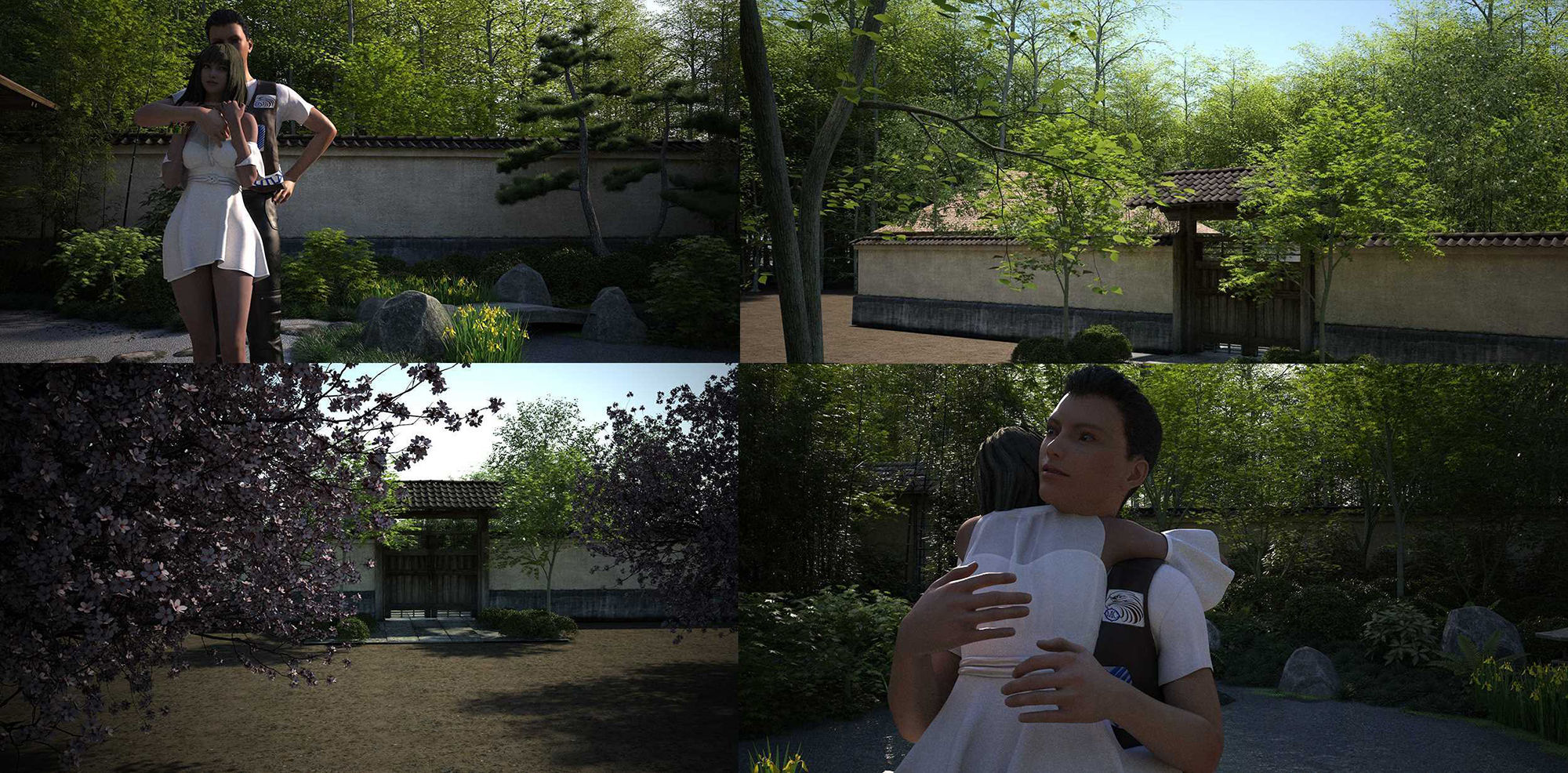 サンプル画像2:桜始開(T＆A) [d_228008]