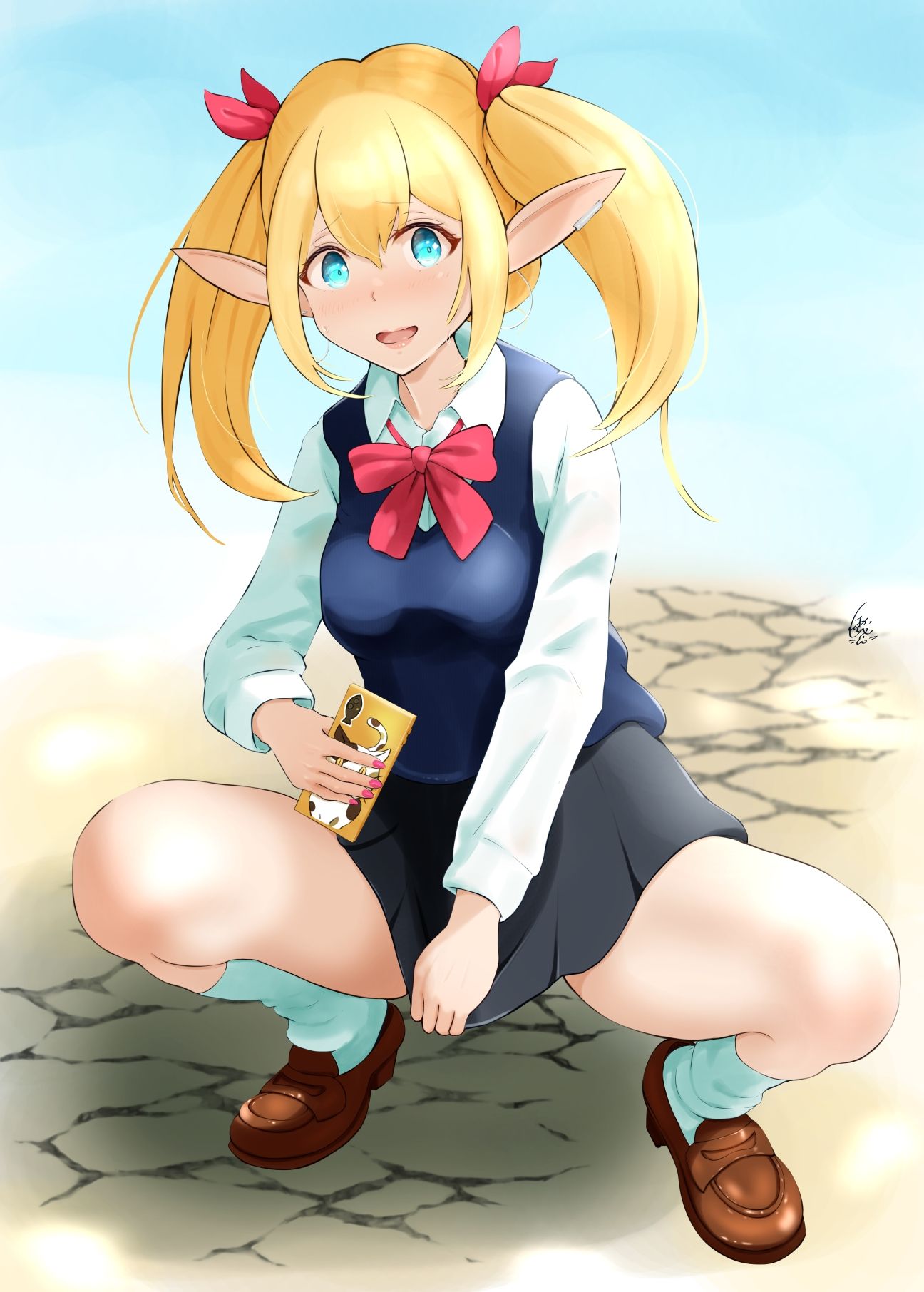 サンプル画像5:オリジナルキャラクターCG集『おりまと。』(Island Lagoon) [d_229020]