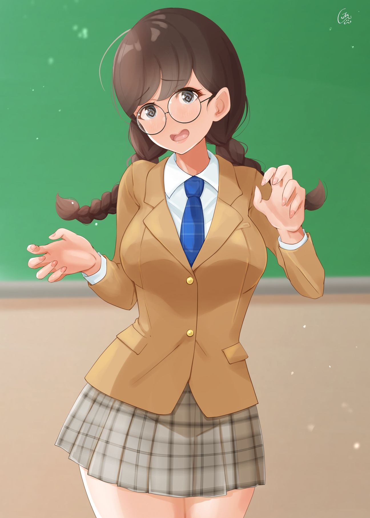 サンプル画像2:『委員長ちゃん』透視スマホで視姦PSD（パーツ毎に統合）と統合済みJPGセット(Island Lagoon) [d_229162]