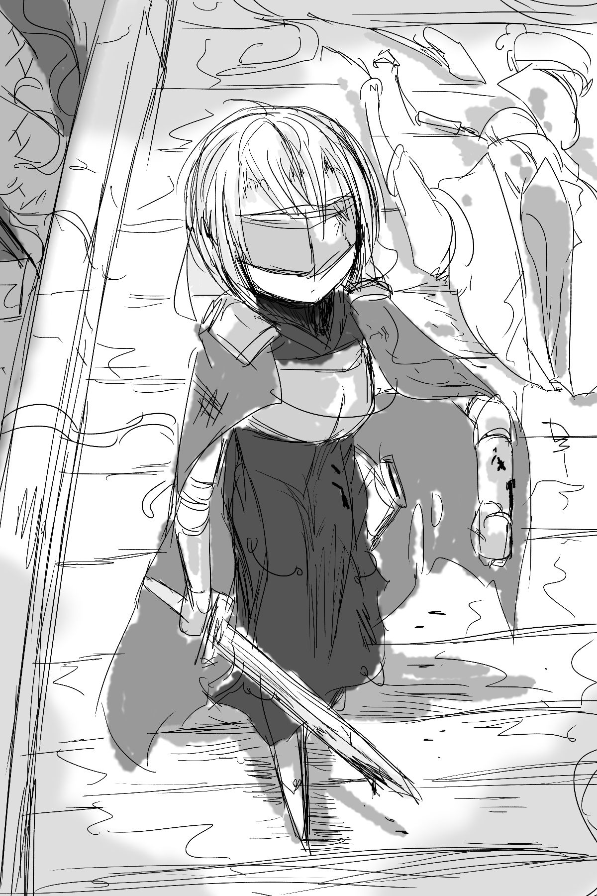 サンプル画像1:待チ人来タラズ(擬牝台特急) [d_229231]