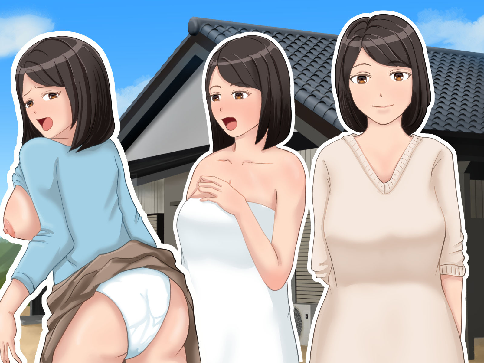 サンプル画像3:初恋の先生と筆おろし(リト工房) [d_229347]