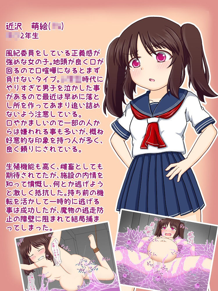 サンプル画像6:雌畜を用いた繁殖用魔物の生産方法(孕ませファクトリー) [d_230325]