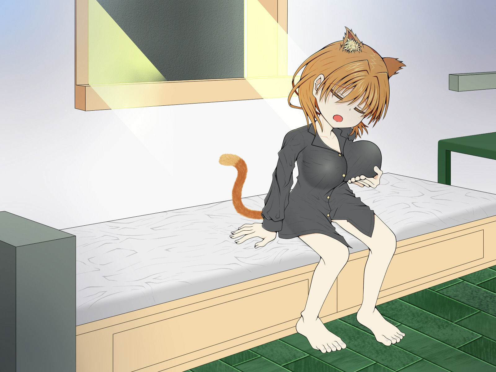 サンプル画像1:知っちゃった！(春色の空) [d_231161]