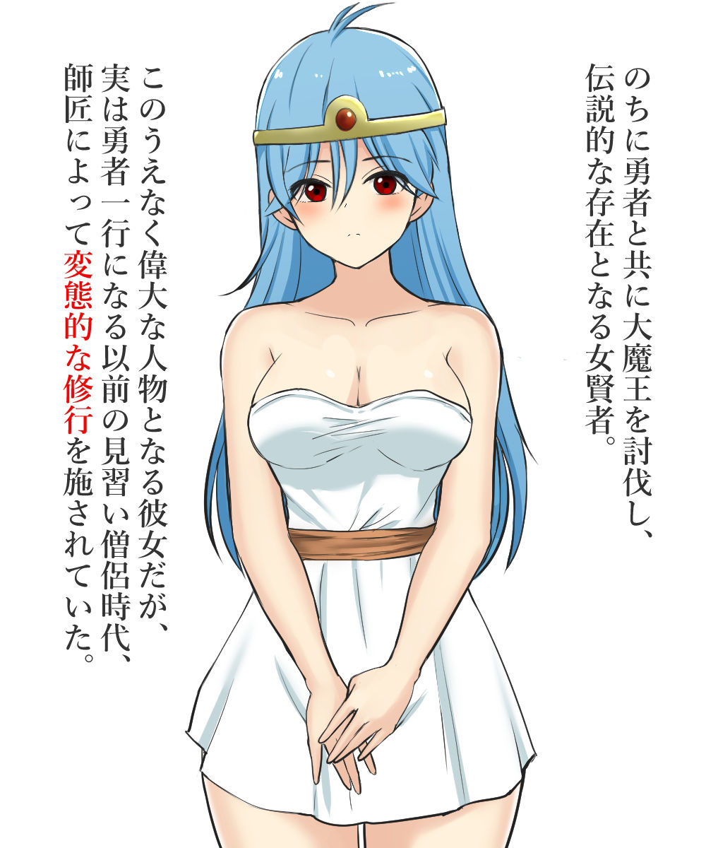 サンプル画像1:DQ3女賢者ちゃんが見習い時代にしていたド変態スカトロ修行(ブラインドニク) [d_231296]