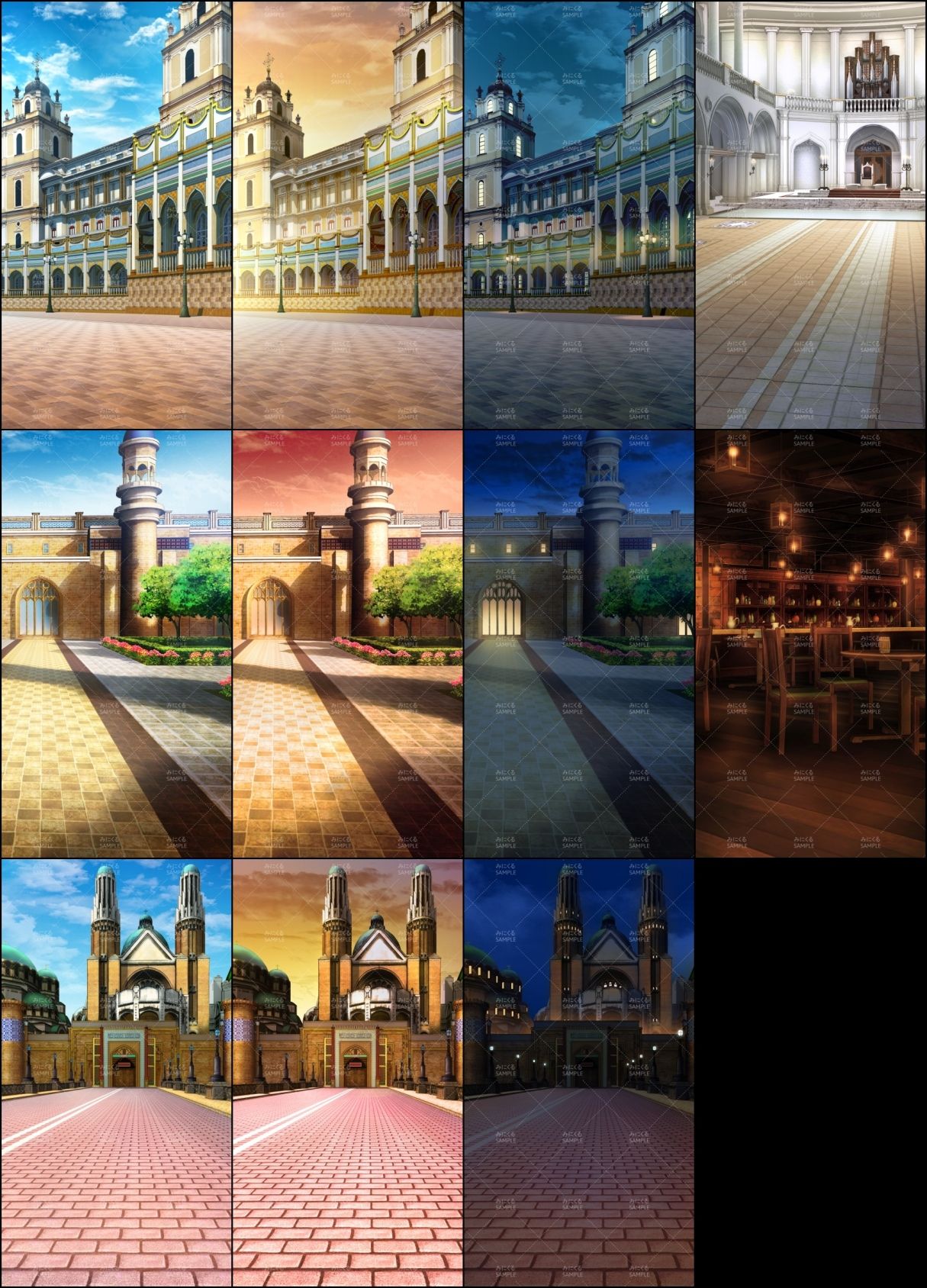 みにくる背景CG素材集『ファンタジー編』part01 （ブーストパック）