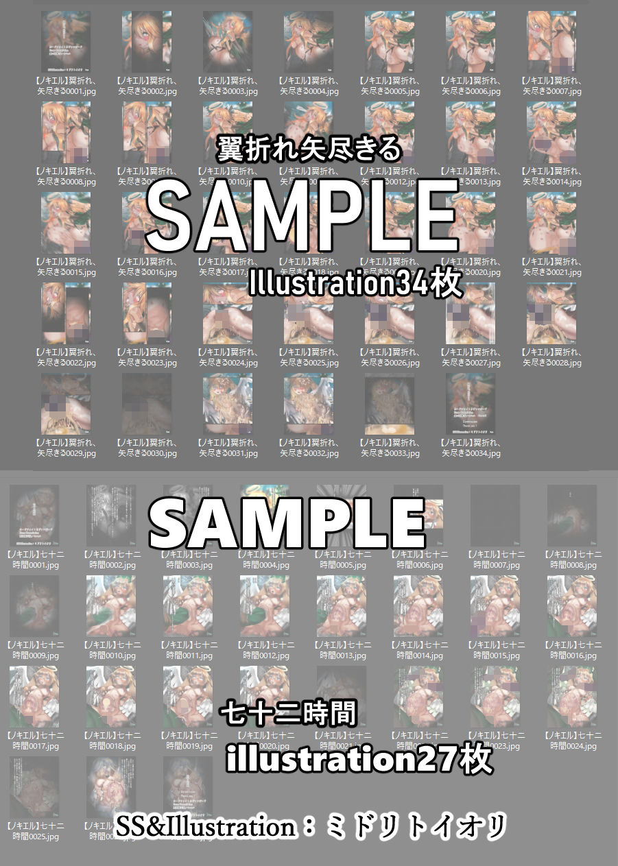 サンプル画像6:【Vanguard】 愛の狙撃手ノキエル 翼折れ矢尽きる Commission/コミッション(ミドリトイオリ) [d_231906]