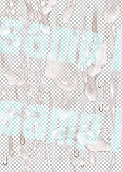 サンプル画像4:誰でも簡単に一発で描ける！精液＆汗ブラシセットSemen＆sweat； brush(れいが荘素材専門店) [d_231927]