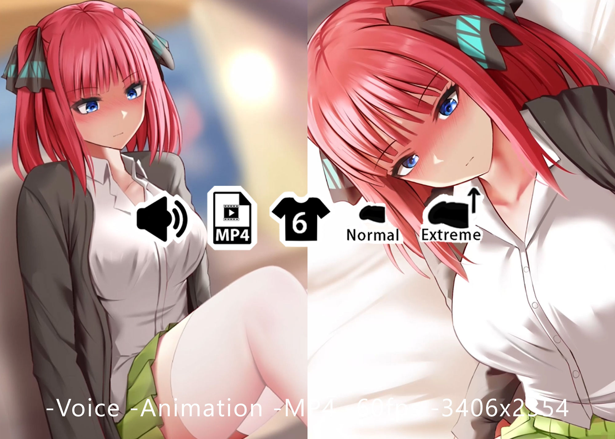 サンプル画像1:二乃 – 同人動画 （ぎんハハ）(ぎんハハ) [d_231982]