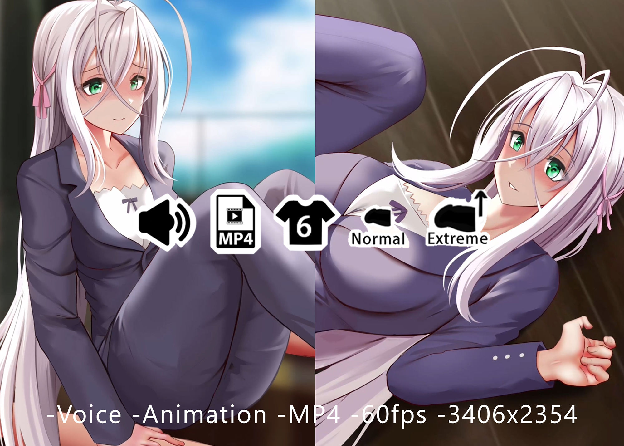 サンプル画像1:ロスヴァイセ – 同人動画 （ぎんハハ）(ぎんハハ) [d_231998]