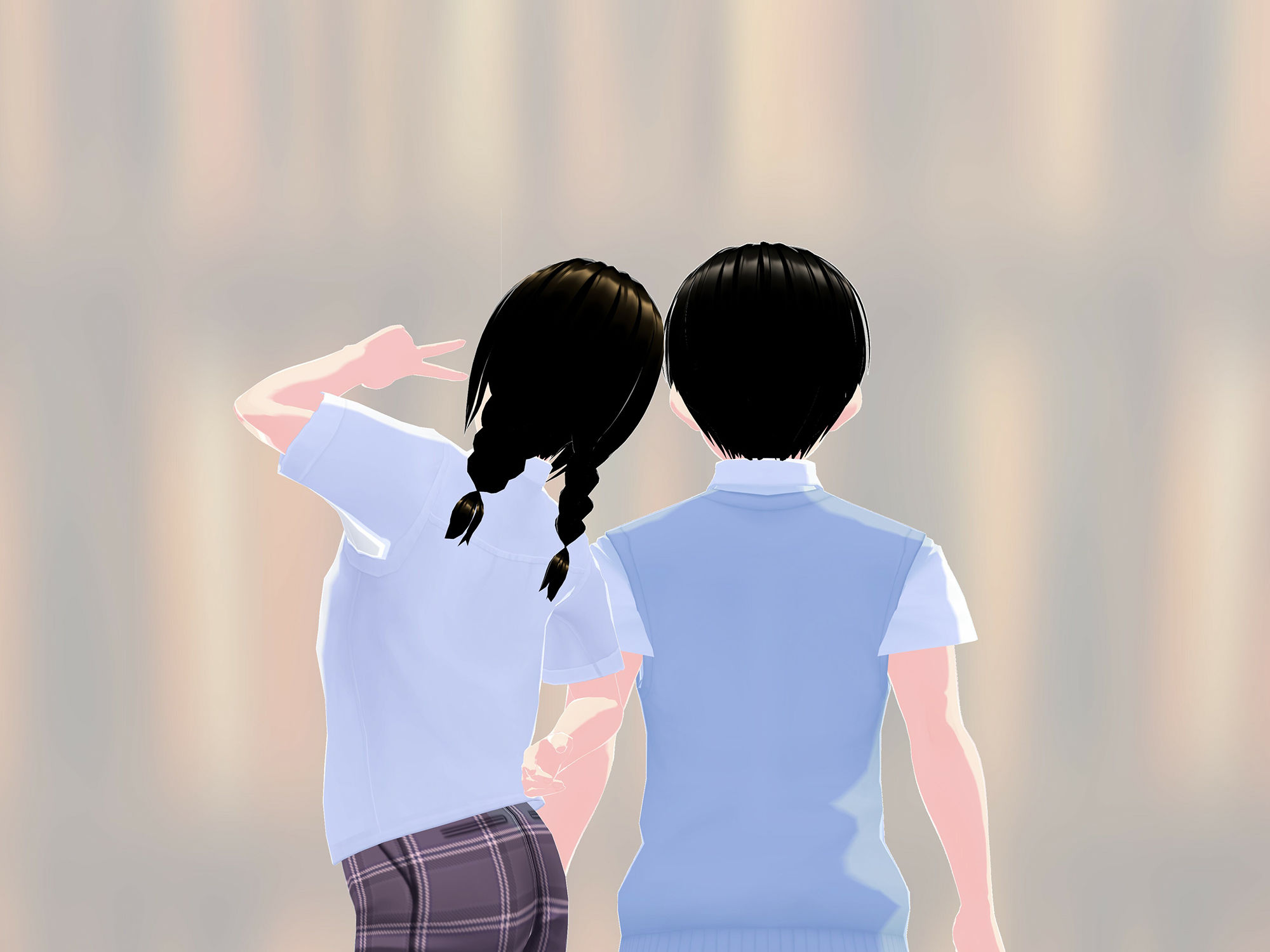 サンプル画像4:女子だけが成長する音を流したら男子を追い抜いちゃった話〜図書館編〜(女子成長クラブ) [d_232176]