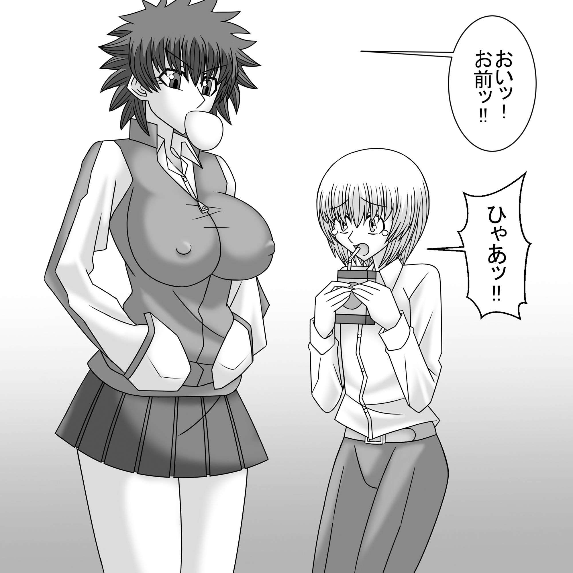 サンプル画像2:共学化したばかりで女子ばっかりの学校に転校したボクは性的にイジメられる 5(ショップP) [d_232216]