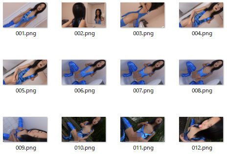 サンプル画像4:女子トイレで露出オナニーをする男の娘(ハードコア001) [d_232823]