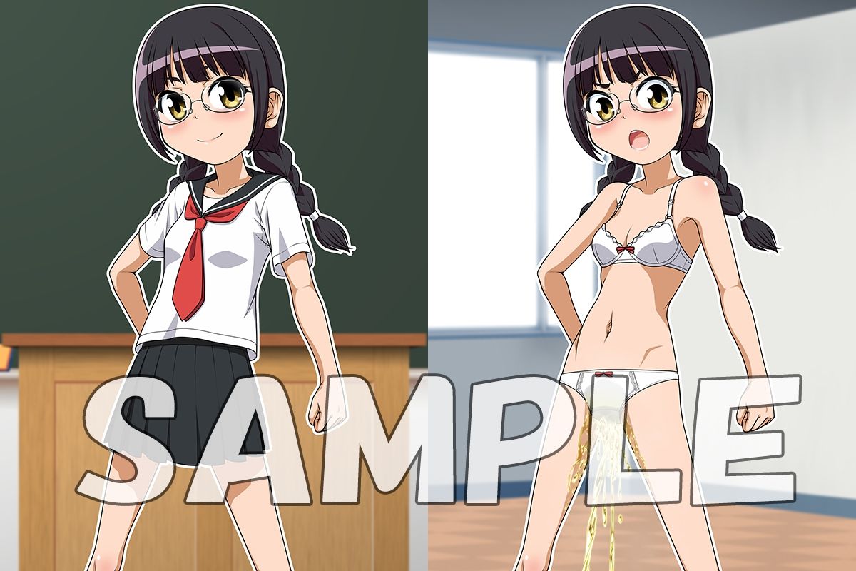 サンプル画像1:牡丹桜 画像の元 -眼鏡委員長＆エルフ娘- JPセット(牡丹桜) [d_233110]