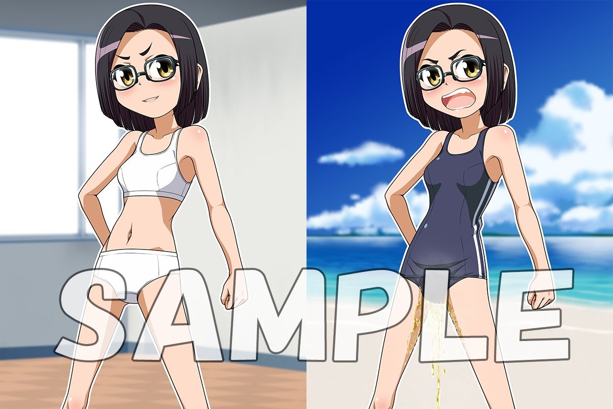 サンプル画像2:牡丹桜 画像の元 -眼鏡委員長＆エルフ娘- JPセット(牡丹桜) [d_233110]