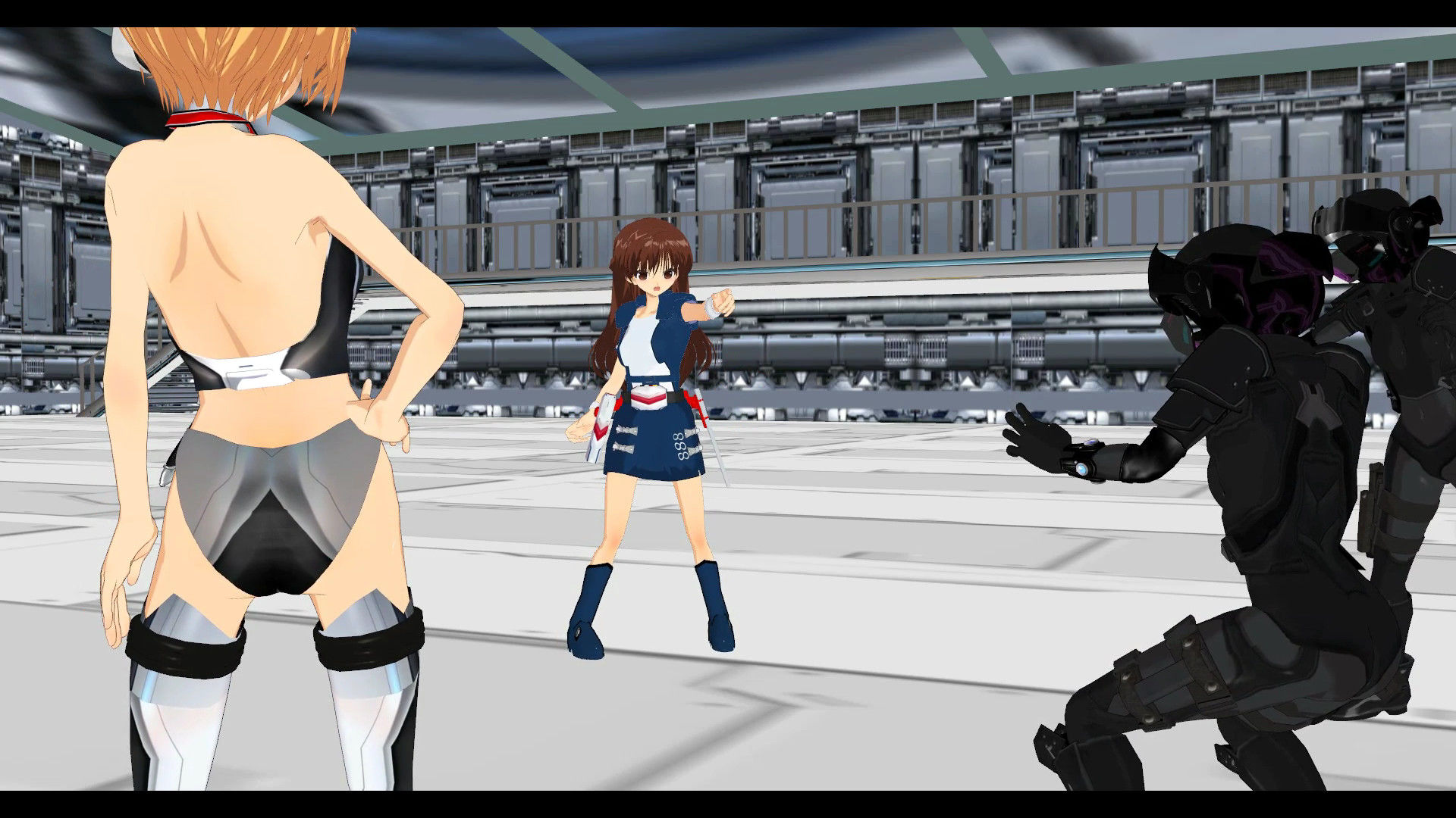 サンプル画像1:動画版 【囚われた正義の美少女ヒロイン銀河警察アイ?監禁陵●第一章-1話(888) [d_233349]