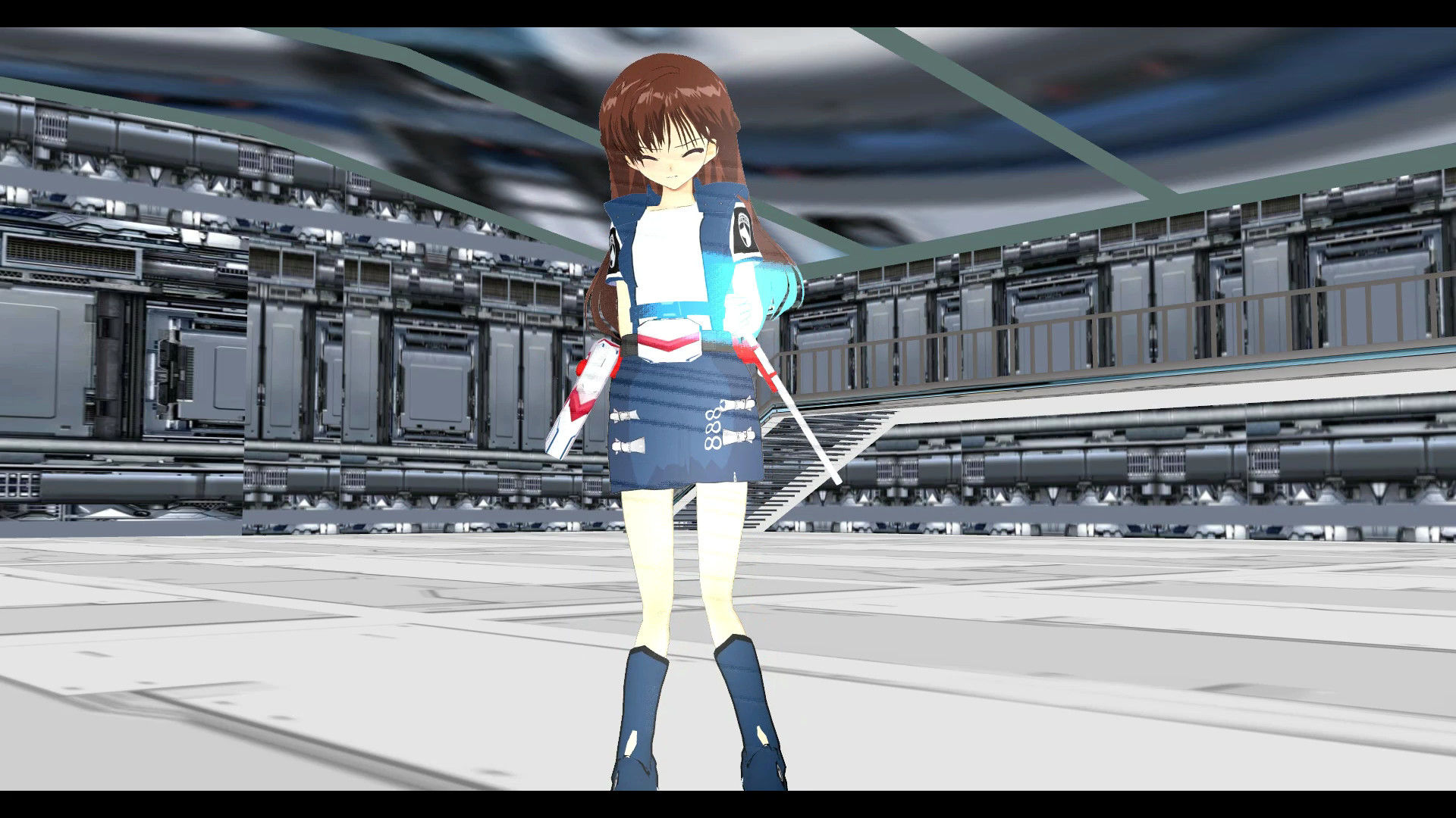 サンプル画像2:動画版 【囚われた正義の美少女ヒロイン銀河警察アイ?監禁陵●第一章-1話(888) [d_233349]