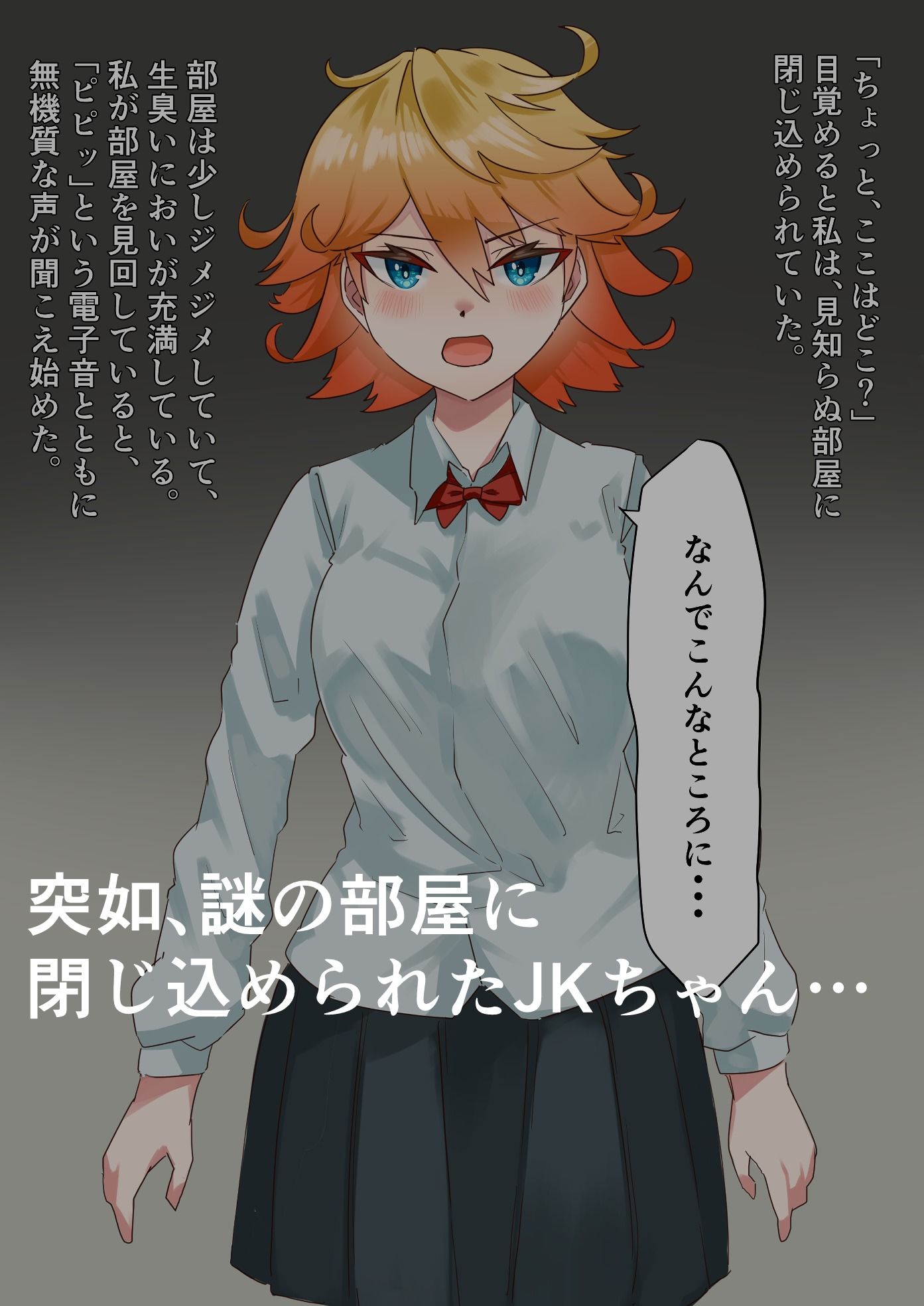 JKちゃんはおちんちんが増え続ける部屋に監禁されました！〜100回射精させるまで出られません〜