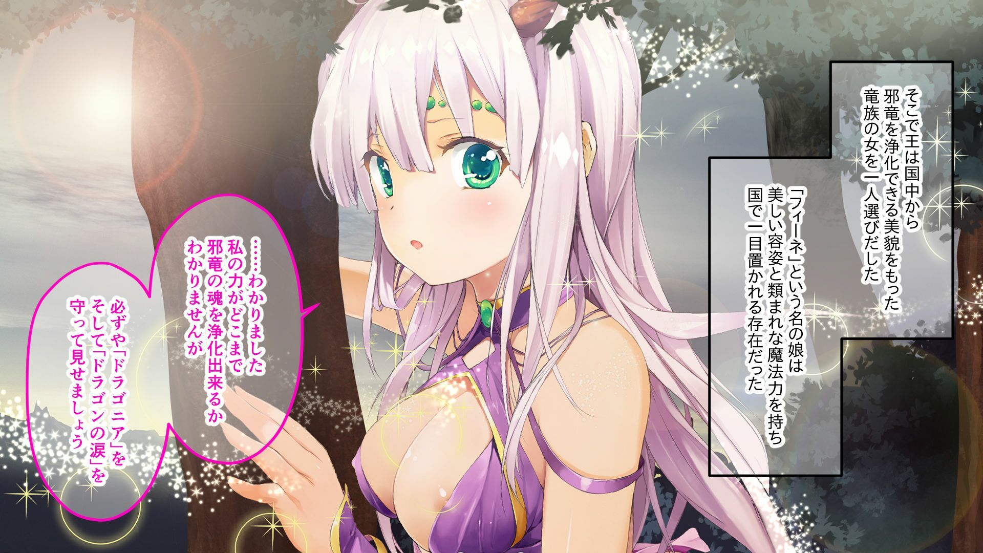 サンプル画像1:ドラゴニア 〜龍聖女フィーネの浄化儀式〜(どろっぷす！) [d_233569]