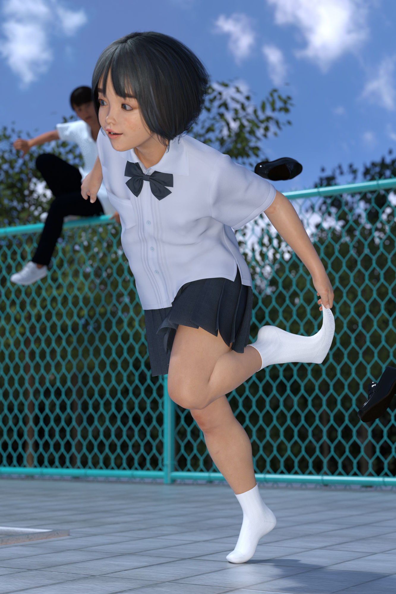 サンプル画像1:妹と最後の夏休み(電脳ロマンス) [d_233972]