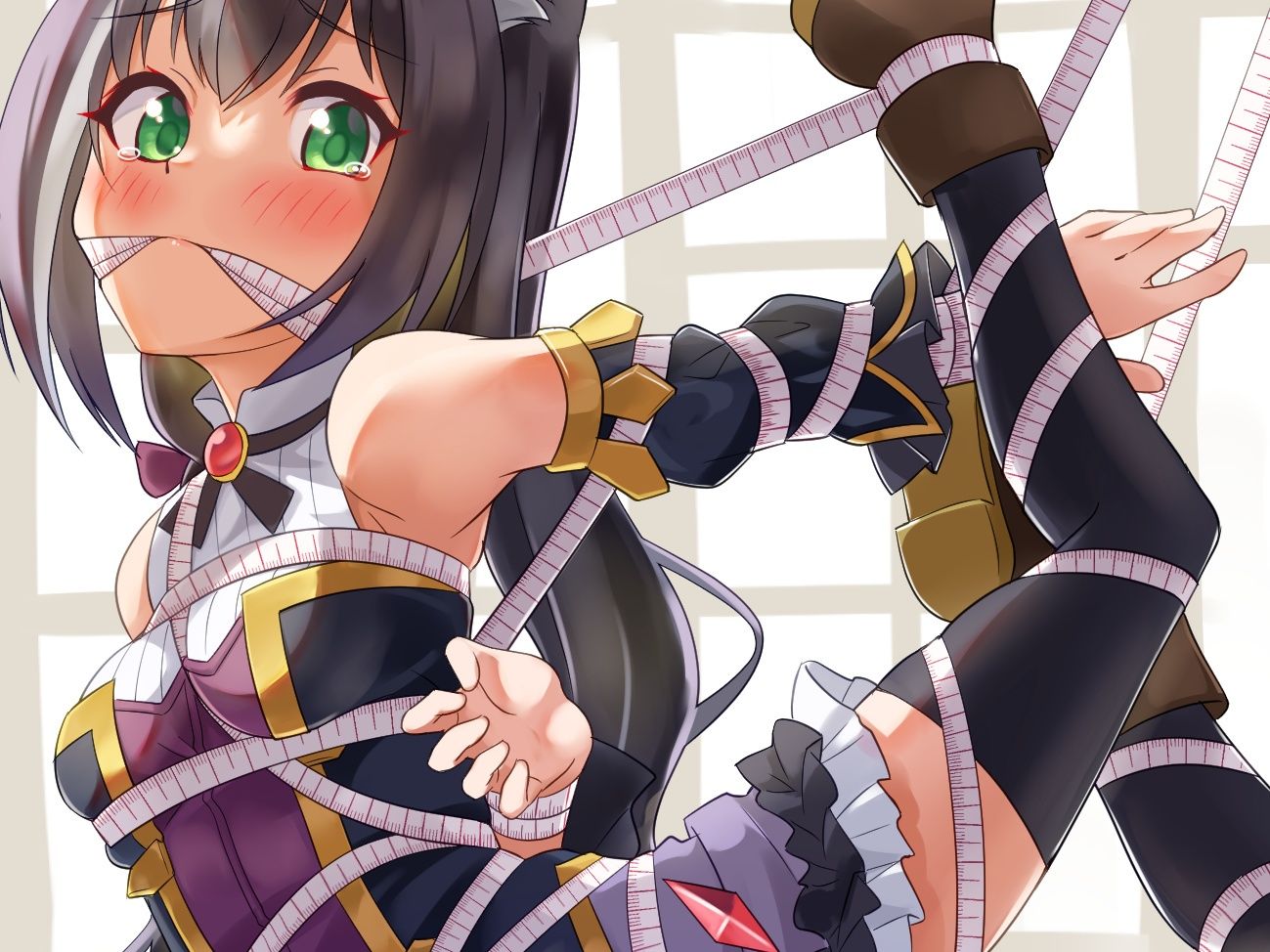 サンプル画像1:着衣緊縛CG集 なわのかなた 2022A(村雲茶屋) [d_233981]