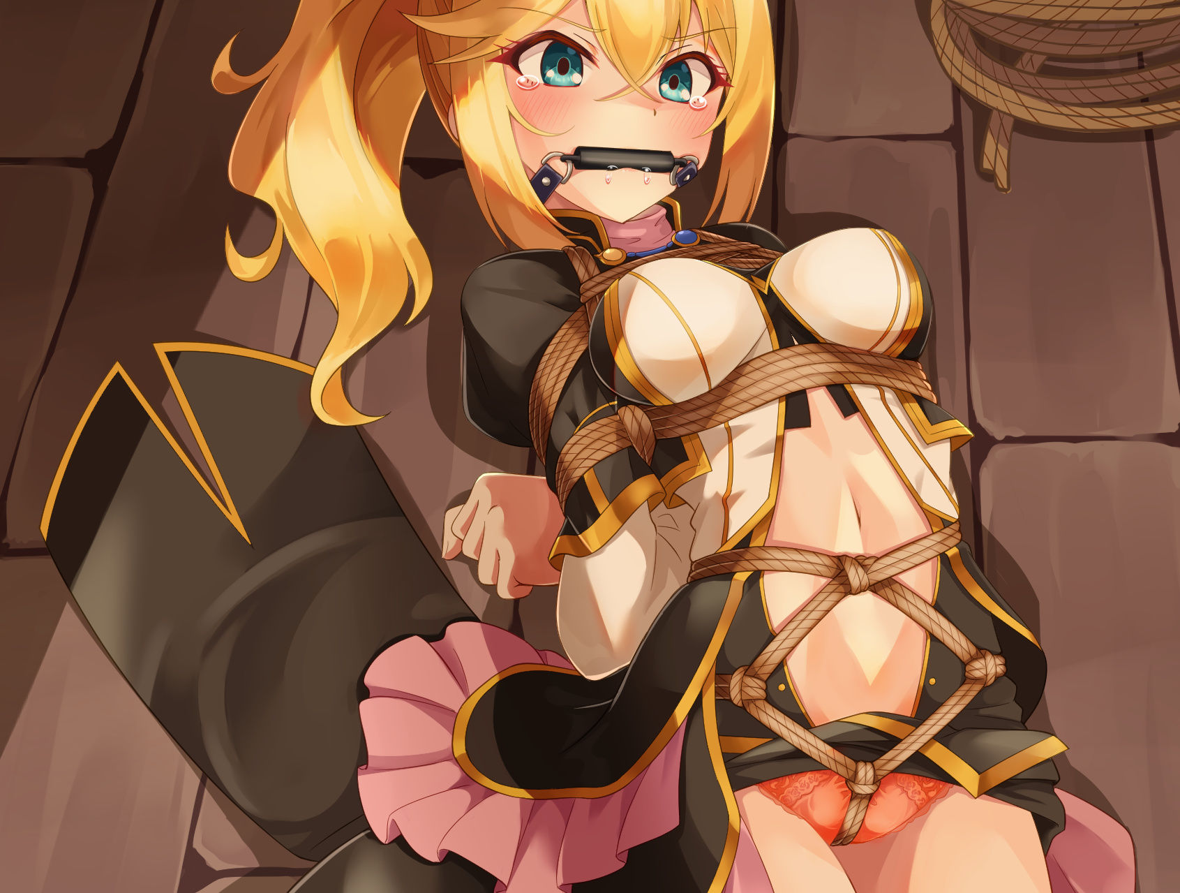 サンプル画像4:着衣緊縛CG集 なわのかなた 2022A(村雲茶屋) [d_233981]